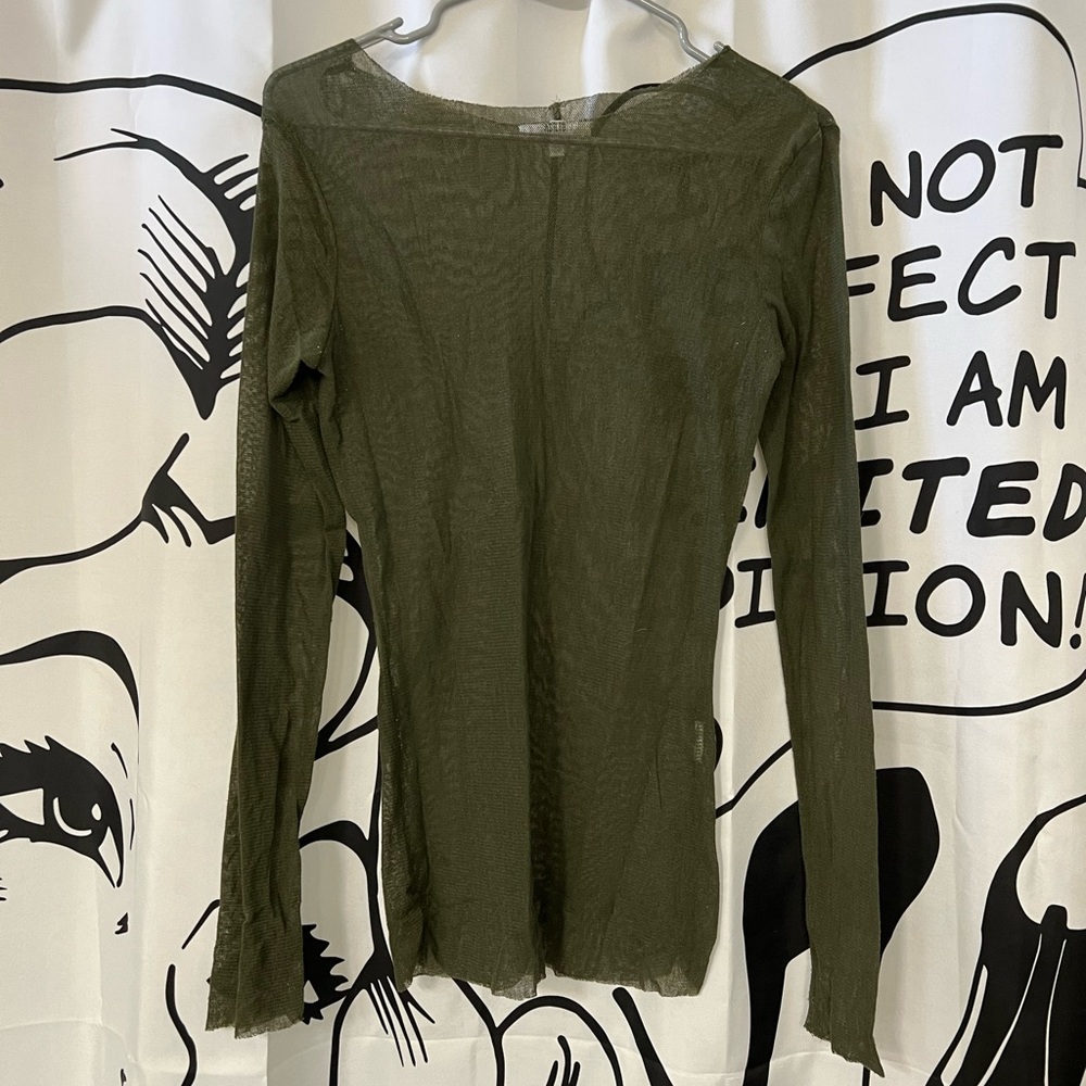 Sheer shirt
